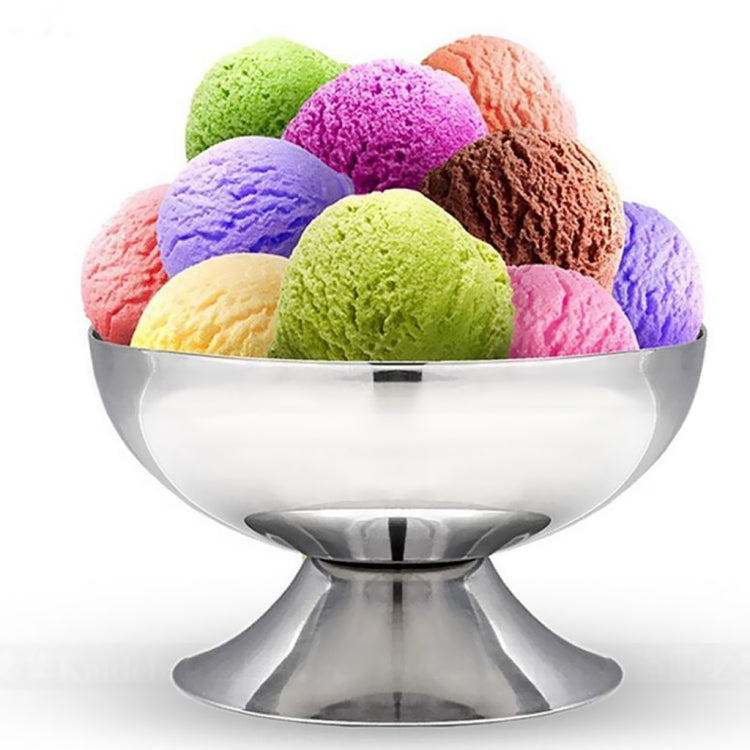Stainless Steel Ice Cream Cup Ice Cream Goblet Bar Wine Glass, Specification��� A Short - Cutlery Sets by PMC TechLife | Online Shopping South Africa | PMC TechLife | Buy Now Pay Later Mobicred