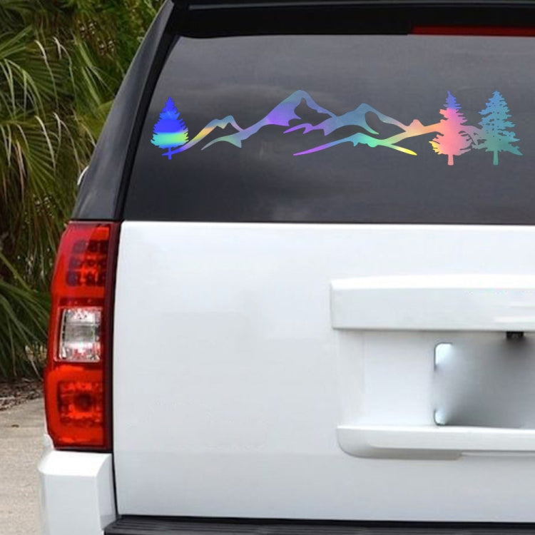 2 PCS D-791 Mountain Forest Car Sticker SUV Off-Road Vehicle Body Sticker Rear Windshield Car Sticker (Colour) - Decorative Sticker by PMC TechLife | Online Shopping South Africa | PMC TechLife | Buy Now Pay Later Mobicred