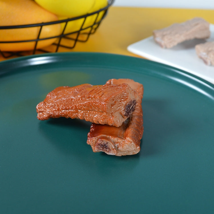 10 PCS Simulation Ribs Model Food Model Shoot Props(Caramel Color) - free shipping - PMC TechLife - Order now!