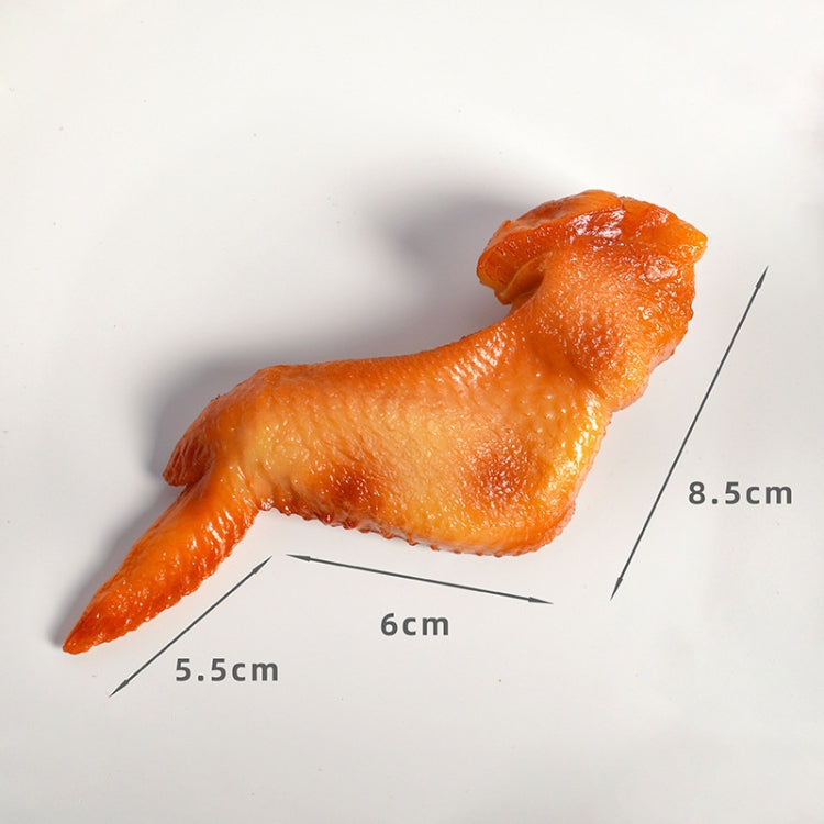 2 PCS Chicken Wings Simulation Food Model Photo Photography Props - free shipping - PMC TechLife - Order now!
