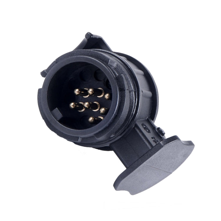 2 PCS VS1130E-M 13 Turn 7 Core Mini Converted Head Trailer RV Connector EU Plug - Terminal connectors by PMC TechLife | Online Shopping South Africa | PMC TechLife | Buy Now Pay Later Mobicred