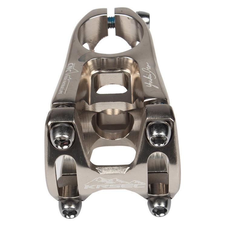 KRSEC CNC Ultra Light Short-Handed Mountain Bike Aluminum Alloy 50mm Riser, Colour: Full Red - Bicycle Grips by PMc TechLife | Online Shopping South Africa | PMc TechLife | Buy Now Pay Later Mobicred