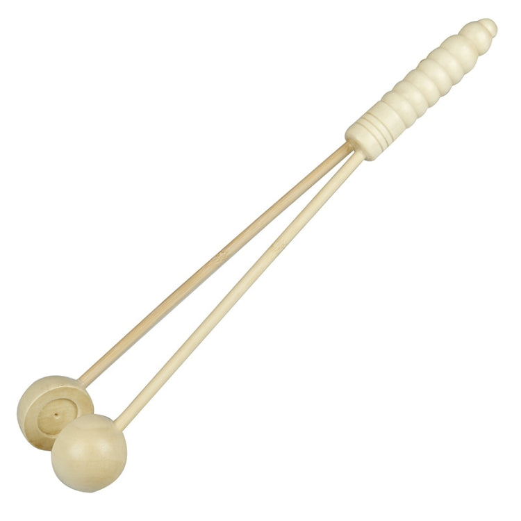 Wooden Smiling Face Knock Back Hammer Multifunctional Health Massage Hammer(Three Treasures Hammer) - free shipping - PMC TechLife - Order now!