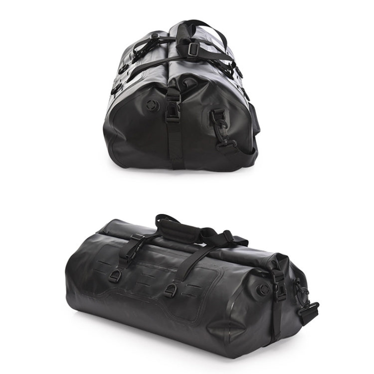 AFISHTOUR FM2031 40L Waterproof Travel Luggage Bag Large Capacity Motorcycle Rear Seat Bag(Black) - free shipping - PMC TechLife - Order now!