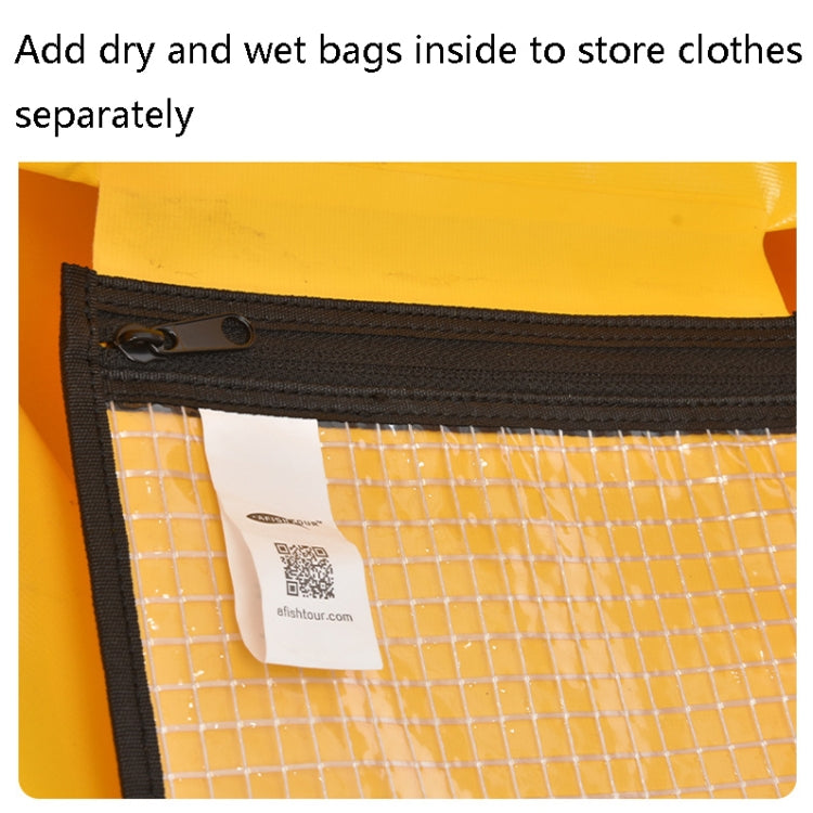 AFISHTOUR FM2031 40L Waterproof Travel Luggage Bag Large Capacity Motorcycle Rear Seat Bag(Black) - free shipping - PMC TechLife - Order now!