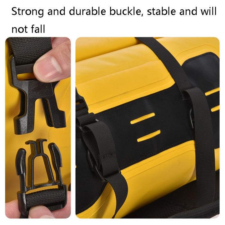 AFISHTOUR FM2031 40L Waterproof Travel Luggage Bag Large Capacity Motorcycle Rear Seat Bag(Black) - free shipping - PMC TechLife - Order now!