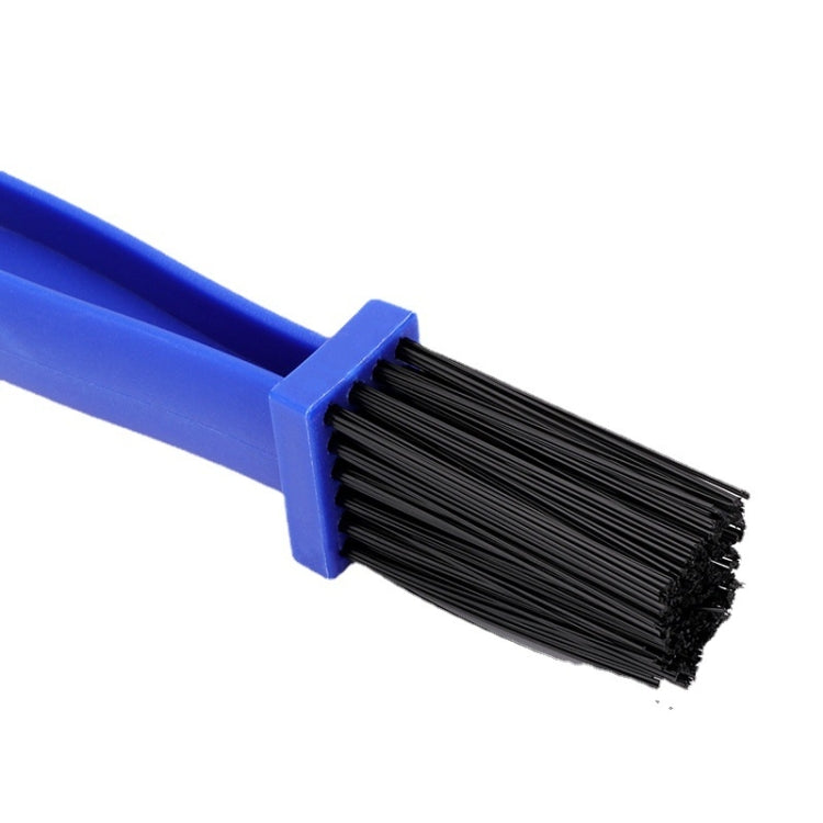 1 Set BG-7168 Bicycle And Motorcycle Cleaning Brush Three-Sided Chain Brush, Colour: Blue + Small Brush - Others by PMC TechLife | Online Shopping South Africa | PMC TechLife