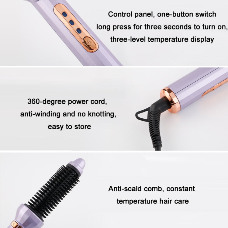 Lazy Household Ceramic Automatic Curling Iron���CN Plug(AE-504 Purple) - free shipping - PMC TechLife - Order now!