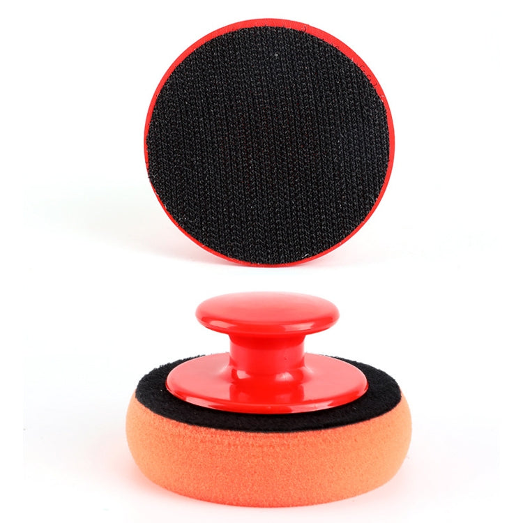3 Sets Handle Polished Waxing Sponge Car Waxing Wash Tool(3 Handle +12 Sponge) - Polishing Machine & Accessories by PMC Jewellery | Online Shopping South Africa | PMC Jewellery | Buy Now Pay Later Mobicred