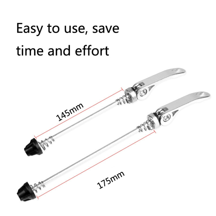 3 Sets BG-M5147 Mountain Bike Hub With Long Quick Release Lever(Red) - free shipping - PMc TechLife - Order now!