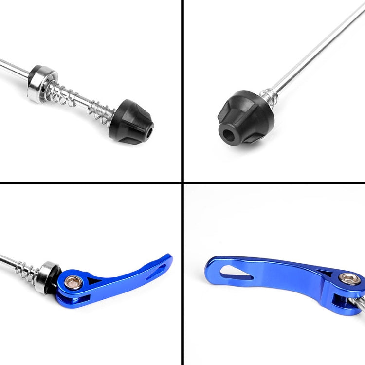 3 Sets BG-M5147 Mountain Bike Hub With Long Quick Release Lever(Black) - Quick Release by PMc TechLife | Online Shopping South Africa | PMc TechLife | Buy Now Pay Later Mobicred