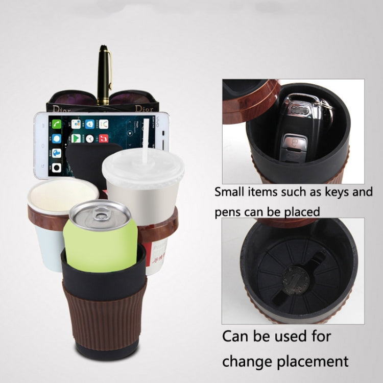 SUITU R151-4 Car Air Outlet Storage Water Cup Holder Mobile Phone Navigation Multi-function Storage Box(Red Square) - Car Drink Holders by SUITU | Online Shopping South Africa | PMc TechLife | Buy Now Pay Later Mobicred