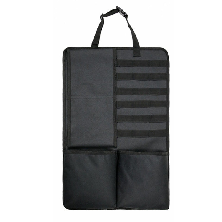 2 PCS Car Seat Back Hanging Bag Oxford Cloth Storage Bag(Black) - Seat Accessories by PMC TechLife | Online Shopping South Africa | PMC TechLife | Buy Now Pay Later Mobicred