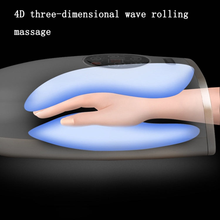 Hand Finger Joint Massager Wrist Palm Physiotherapy Mouse Hand Meridian Acupoint Massager, Specification: Plug(Amber Gold) - free shipping - PMC TechLife - Order now!