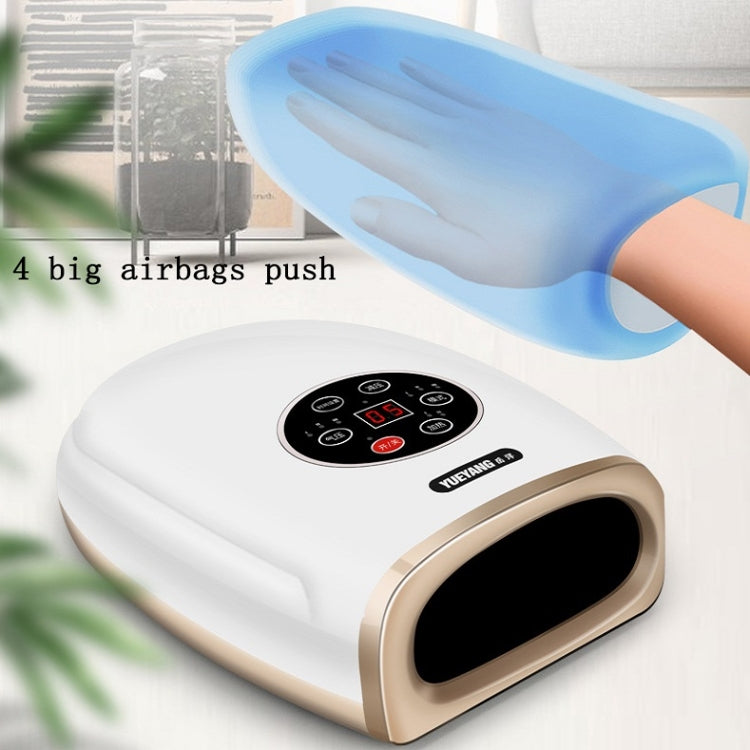 Hand Finger Joint Massager Wrist Palm Physiotherapy Mouse Hand Meridian Acupoint Massager, Specification: Plug(Amber Gold) - free shipping - PMC TechLife - Order now!