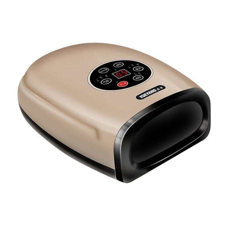 Hand Finger Joint Massager Wrist Palm Physiotherapy Mouse Hand Meridian Acupoint Massager, Specification: Charging(Amber Gold) - free shipping - PMC TechLife - Order now!