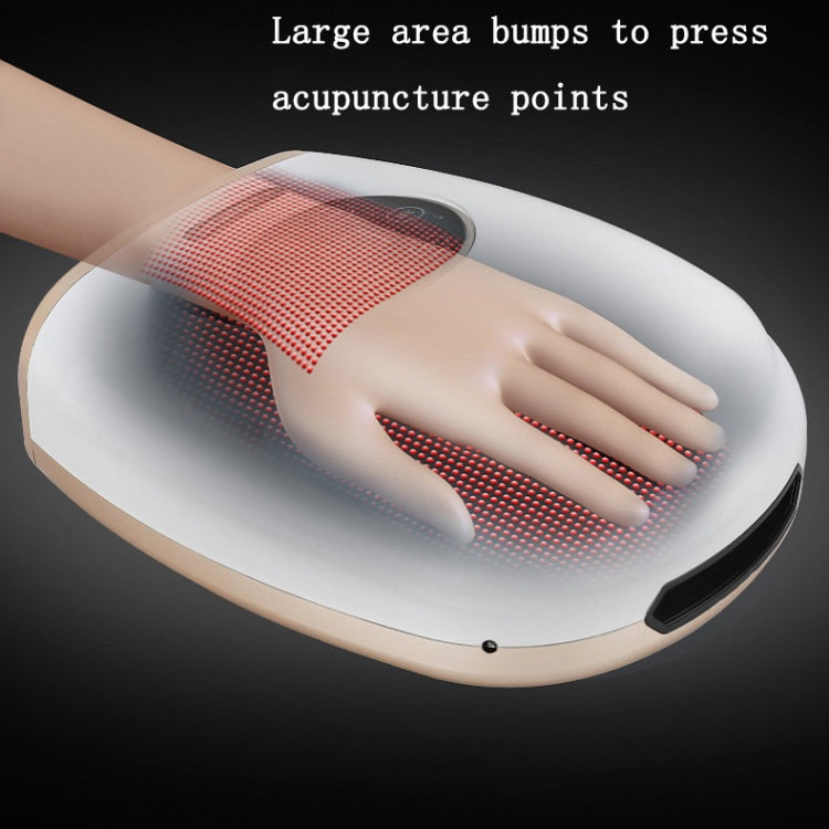 Hand Finger Joint Massager Wrist Palm Physiotherapy Mouse Hand Meridian Acupoint Massager, Specification: Charging(Amber Gold) - free shipping - PMC TechLife - Order now!