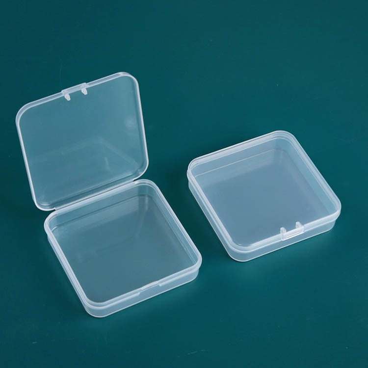 20 PCS Square Plastic Box With Cover Transparent Storage Box PP Parts Tool Box Electronic Component Accessories Box - Storage Boxes by PMC TechLife | Online Shopping South Africa | PMC TechLife | Buy Now Pay Later Mobicred