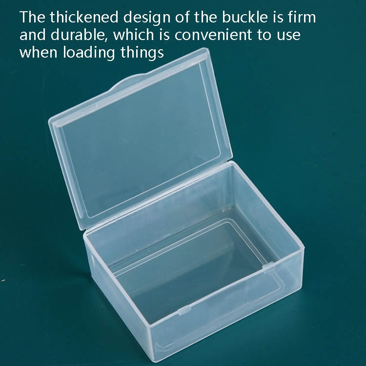 30 PCS Rectangular Transparent Plastic Box PP Universal Box Parts Hardware Tool Storage Box - Storage Boxes by PMC TechLife | Online Shopping South Africa | PMC TechLife | Buy Now Pay Later Mobicred