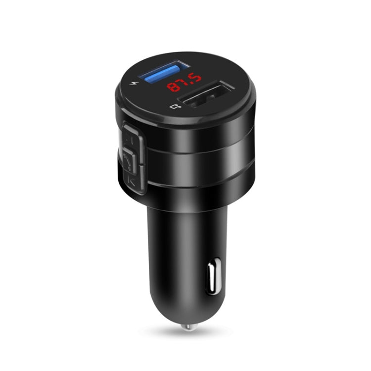 X20 Black Car Bluetooth Handsfree Car FM Transmitter Music Player Car Charger - Bluetooth Car Kits by PMC TechLife | Online Shopping South Africa | PMC TechLife | Buy Now Pay Later Mobicred