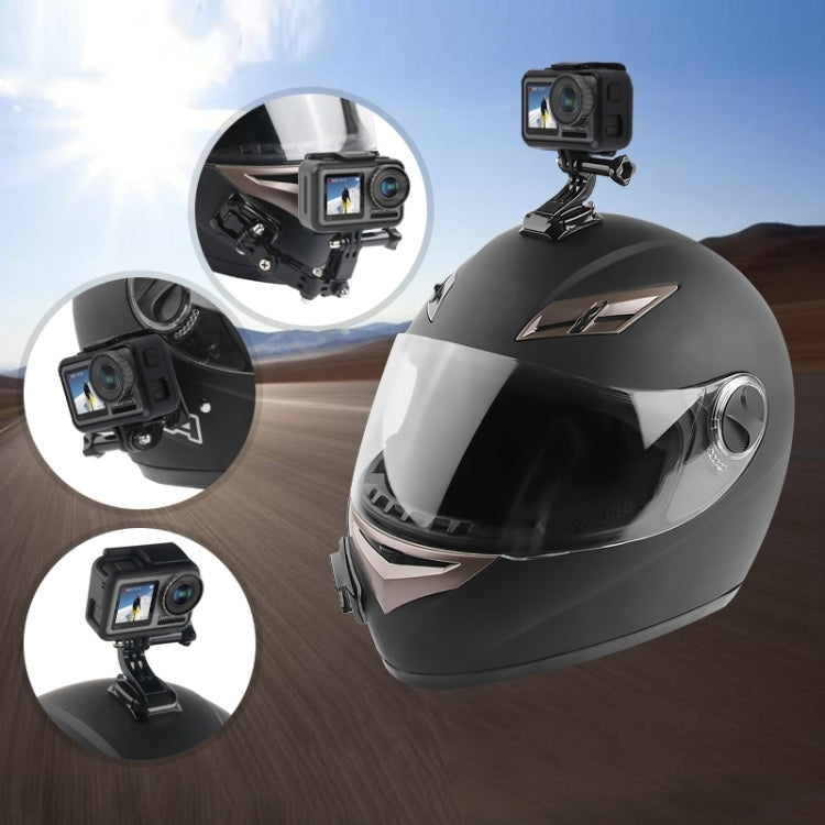 2 Set Cycling Helmet Adhesive Multi-Joint Arm Fixed Mount Set for GoPro Hero11 Black / HERO10 Black / GoPro HERO9 Black / HERO8 Black / HERO7 /6 /5 /5 Session /4 Session /4 /3+ /3 /2 /1, DJI Osmo Action and Other Action Cameras Style 4 -  by PMC TechLife | Online Shopping South Africa | PMC TechLife | Buy Now Pay Later Mobicred