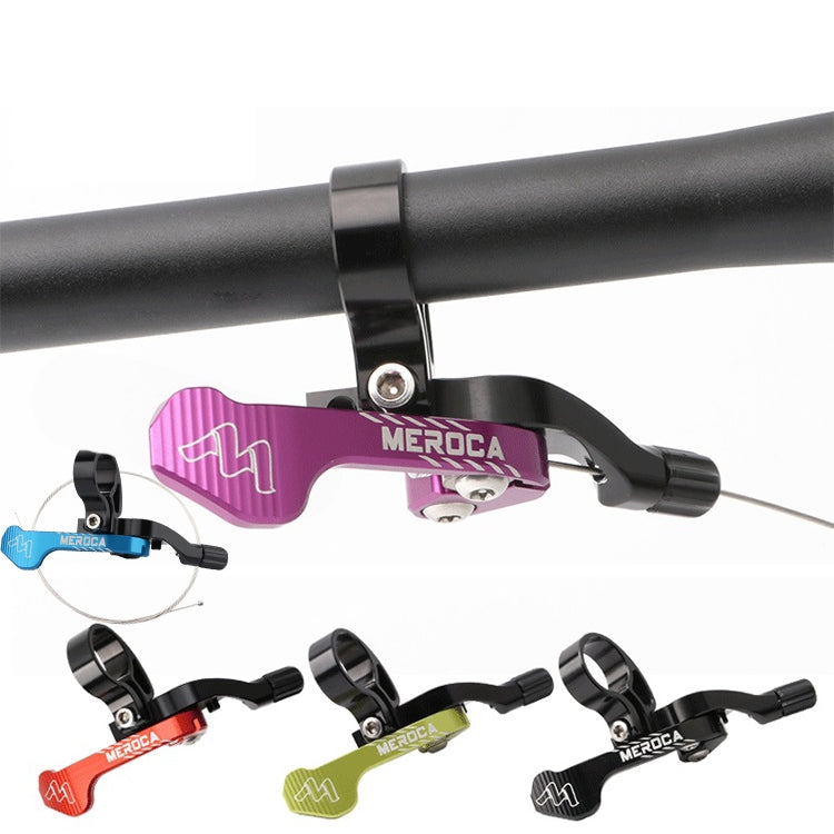 MEROCA Bicycle Telescoping Pipeline Controller Lifting Sitting Pipeline Control Switch(Black Red) - Bicycle Seat Posts by PMc TechLife | Online Shopping South Africa | PMc TechLife | Buy Now Pay Later Mobicred