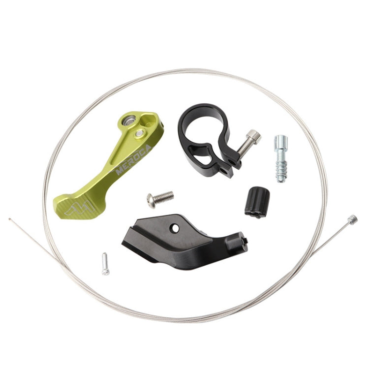 MEROCA Bicycle Telescoping Pipeline Controller Lifting Sitting Pipeline Control Switch(Black Blue) - Bicycle Seat Posts by PMc TechLife | Online Shopping South Africa | PMc TechLife | Buy Now Pay Later Mobicred
