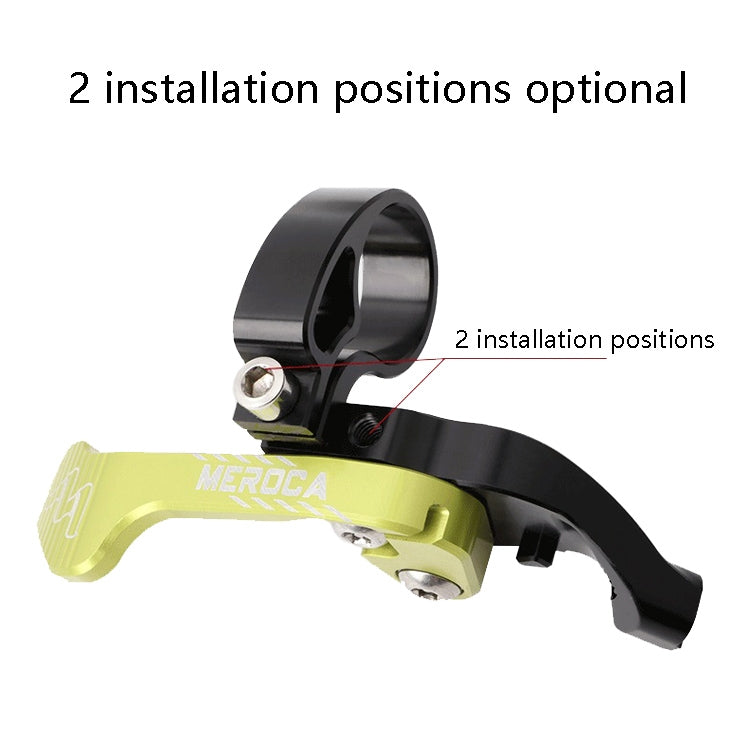 MEROCA Bicycle Telescoping Pipeline Controller Lifting Sitting Pipeline Control Switch(Black Red) - Bicycle Seat Posts by PMc TechLife | Online Shopping South Africa | PMc TechLife | Buy Now Pay Later Mobicred