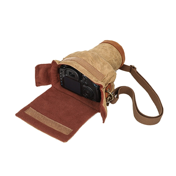 K-809 Shock-Absorbing And Drop-Proof Camera Shoulder Bag SLR Liner Protection Bag(Grey) - Soft Bag by PMC TechLife | Online Shopping South Africa | PMC TechLife | Buy Now Pay Later Mobicred