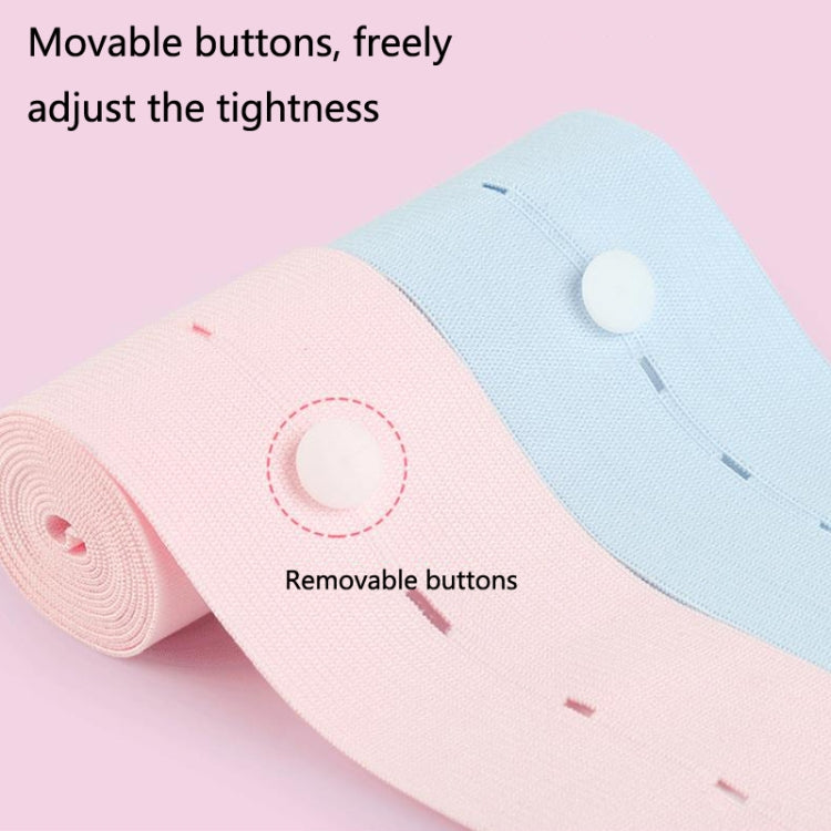 TH20150808 Fetal Monitoring Belt Widened Pregnant Women Check-up Adjustable Buttonhole Elastic Strap Monitoring Belt, Size: 6x130cm(Sky Blue) - free shipping - PMC TechLife - Order now!