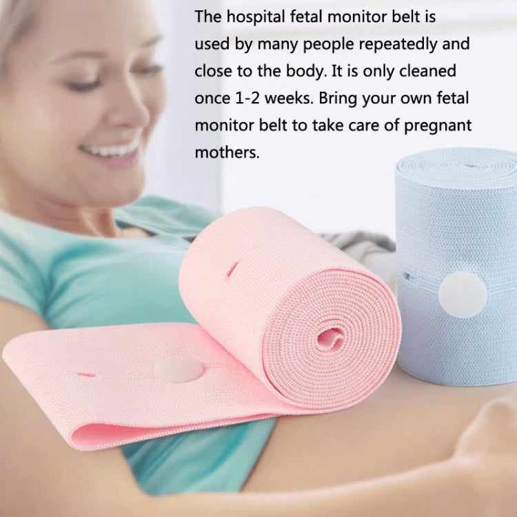 TH20150808 Fetal Monitoring Belt Widened Pregnant Women Check-up Adjustable Buttonhole Elastic Strap Monitoring Belt, Size: 6x130cm(Sky Blue) - free shipping - PMC TechLife - Order now!