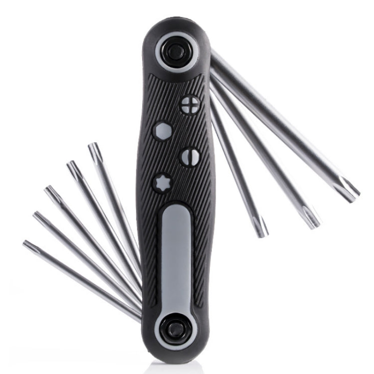 8 In 1 Bicycle Repair Portable Folding Allen Wrench(Torx) - Maintenance tools by PMc TechLife | Online Shopping South Africa | PMc TechLife | Buy Now Pay Later Mobicred