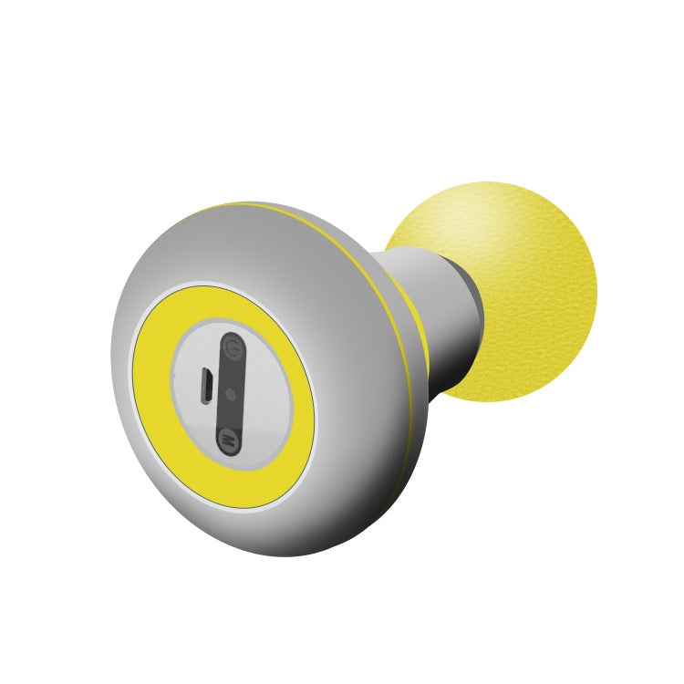 RJ-R088 Mini Massager Muscle Relaxation Fascia Gun Home Vibrating Hammer Massager(Yellow) - free shipping - PMC TechLife - Order now!