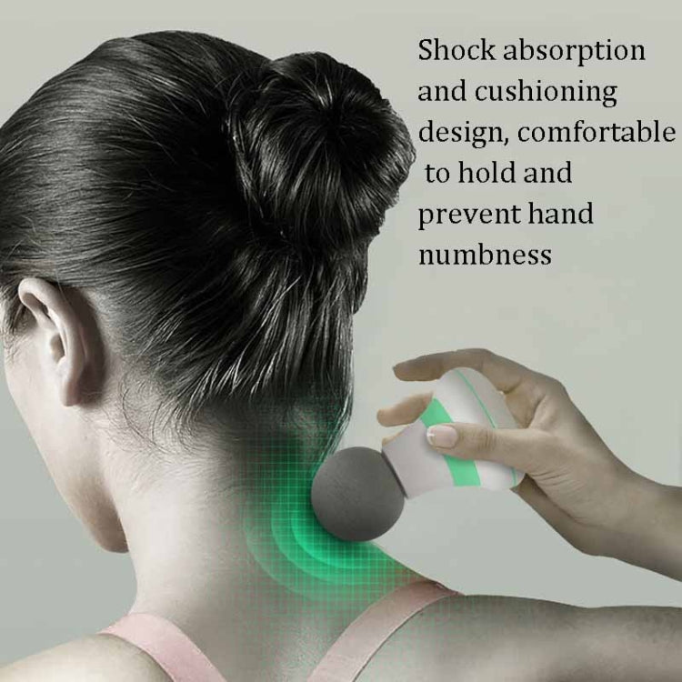 RJ-R088 Mini Massager Muscle Relaxation Fascia Gun Home Vibrating Hammer Massager(Green) - free shipping - PMC TechLife - Order now!