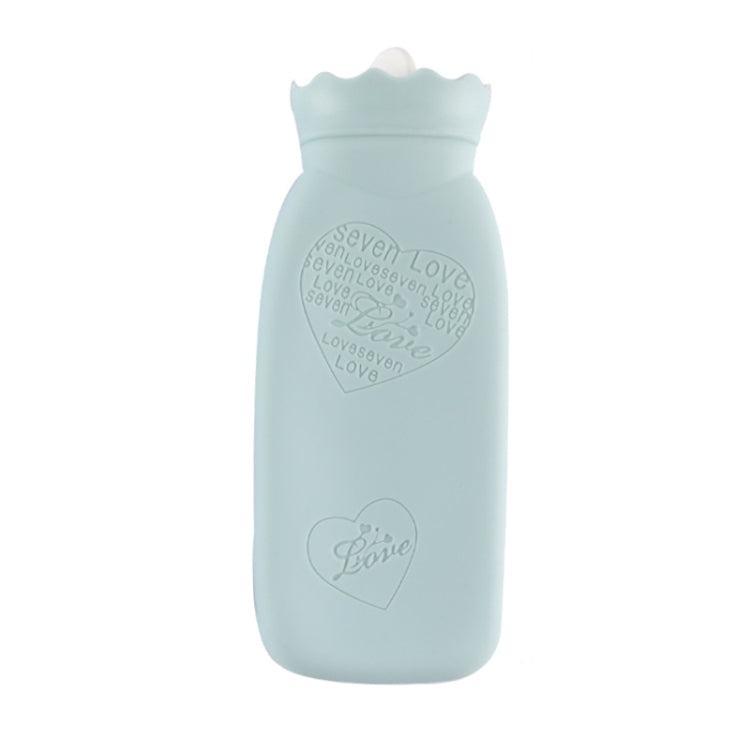 Winter Silicone Hand Warmer Cartoon Cute Water Injection Warm Water Bag, Colour: Green Love - Hot Water Bags by PMC TechLife | Online Shopping South Africa | PMC TechLife | Buy Now Pay Later Mobicred