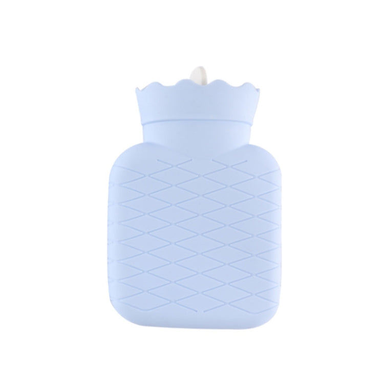 Winter Silicone Hand Warmer Cartoon Cute Water Injection Warm Water Bag, Colour: Light Blue Square - Hot Water Bags by PMC TechLife | Online Shopping South Africa | PMC TechLife | Buy Now Pay Later Mobicred