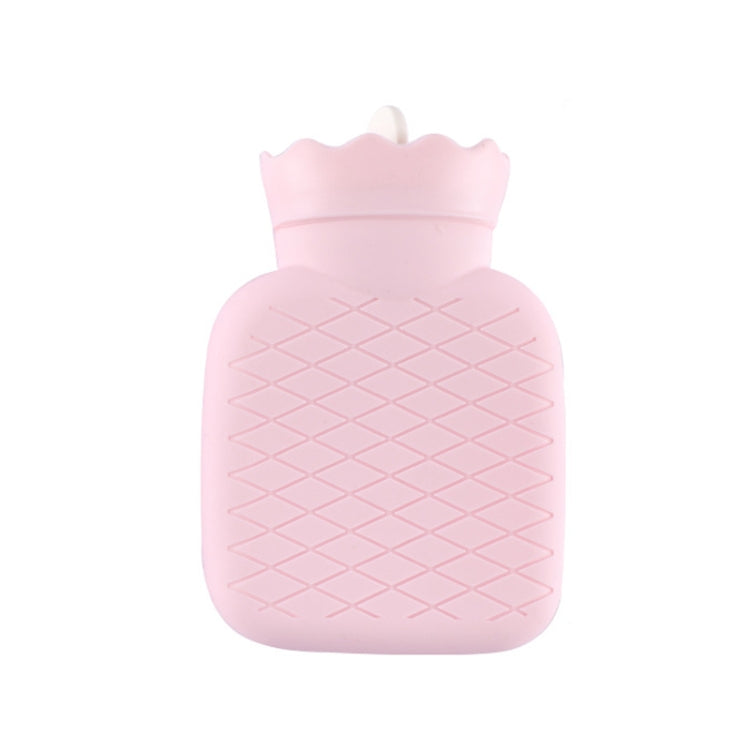 Winter Silicone Hand Warmer Cartoon Cute Water Injection Warm Water Bag, Colour: Pink Square - Hot Water Bags by PMC TechLife | Online Shopping South Africa | PMC TechLife | Buy Now Pay Later Mobicred