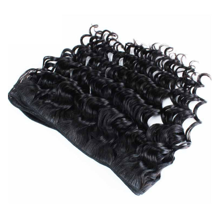 Ladies Water Wave Synthetic Fiber Hair Bun Wig(18 Inch) - free shipping - PMC TechLife - Order now!