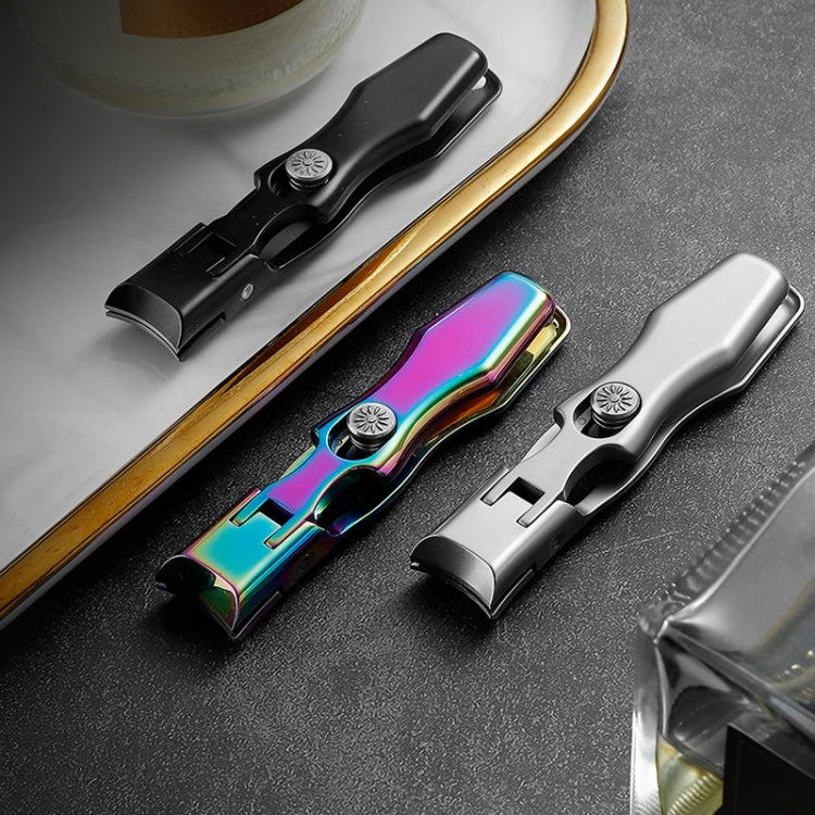 Stainless Steel Large Anti-Fly Splattering Nail Knife Large Opening Nail Cutting(Colorful) - free shipping - PMC Jewellery - Order now!