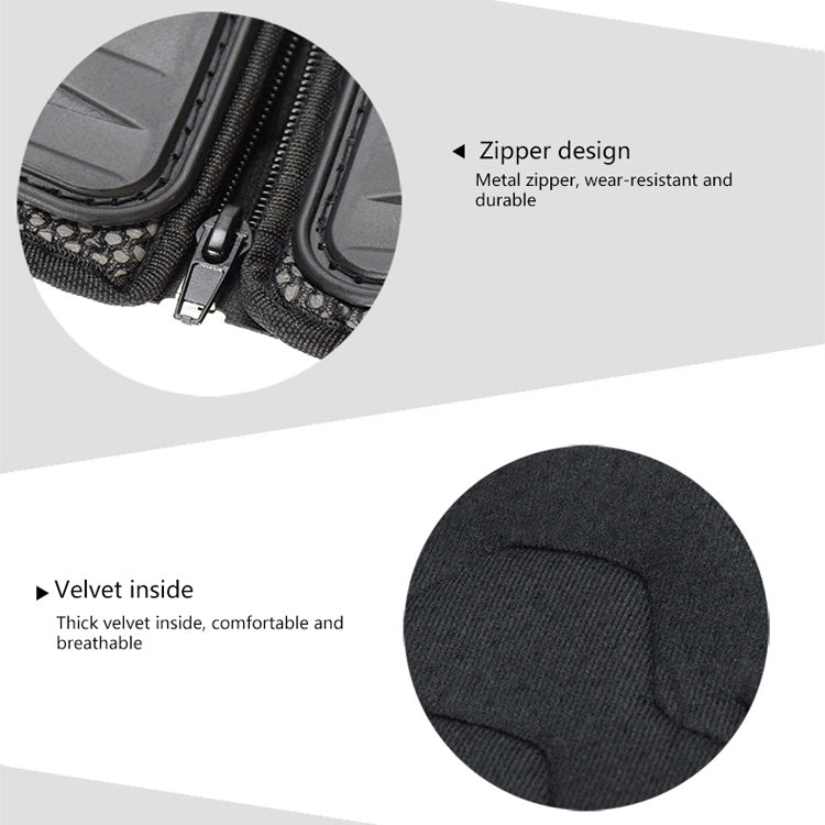 GHOST RACING Motorcycle Protective Gear Children Safety Riding Sport Vest + Knee Pads + Elbow Pads Protective Suit(Black) - free shipping - PMC TechLife - Order now!