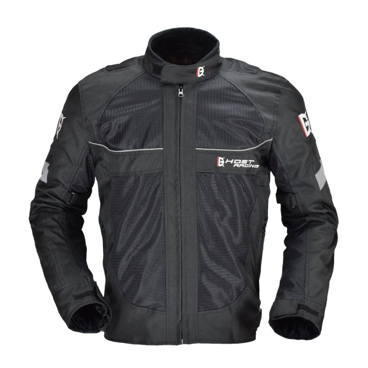 GHOST RACING GR-Y05 Motorcycle Cycling Cloth Men Knight Racing Jacket Keep Warm Anti-Fall Locomotive Off-Road Suit, Size: XL(Black) - Protective Gear by GHOST RACING | Online Shopping South Africa | PMC TechLife | Buy Now Pay Later Mobicred