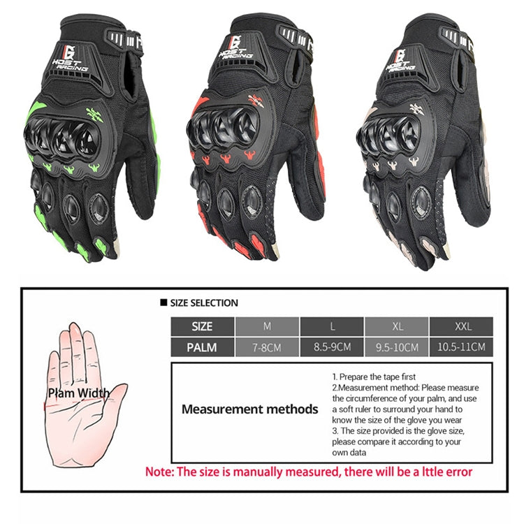 GHOST RACING GR-ST04 Motorcycle Gloves Anti-Fall Full Finger Riding Touch Gloves, Size: M(Gray) - Locomotive Gloves by GHOST RACING | Online Shopping South Africa | PMC TechLife | Buy Now Pay Later Mobicred