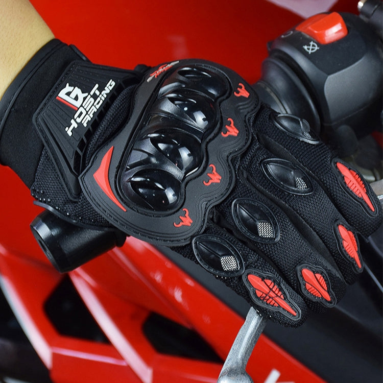 GHOST RACING GR-ST04 Motorcycle Gloves Anti-Fall Full Finger Riding Touch Gloves, Size: XXL(Red) - free shipping - PMC TechLife - Order now!