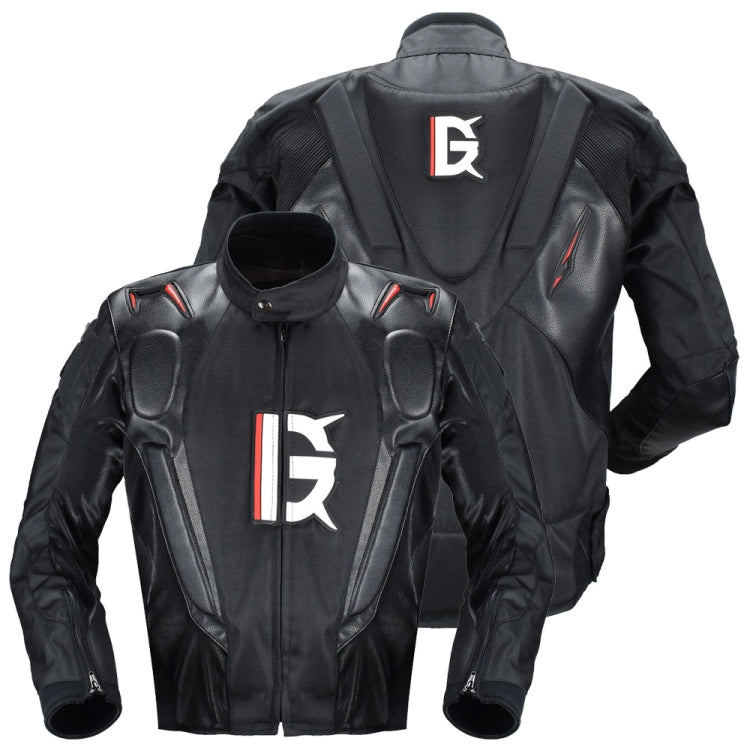 GHOST RACING GR-Y09 Motorcycle Four Seasons Racing Suit Locomotive Riding Anti-Fall Rally Suit, Size: XXL(Black) - free shipping - PMC Jewellery - Order now!