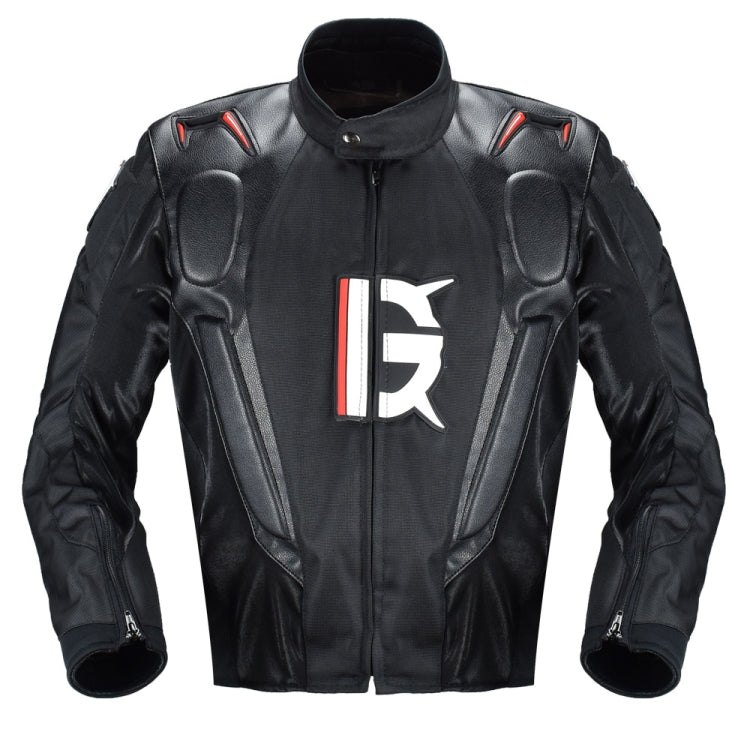 GHOST RACING GR-Y09 Motorcycle Four Seasons Racing Suit Locomotive Riding Anti-Fall Rally Suit, Size: XXL(Black) - free shipping - PMC Jewellery - Order now!