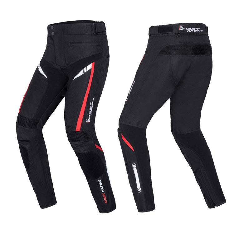 GHOST RACING GR-K06 Motorcycle Riding Trousers Racing Motorcycle Anti-Fall Windproof Keep Warm Pants, Size: M(Black) - free shipping - PMC TechLife - Order now!