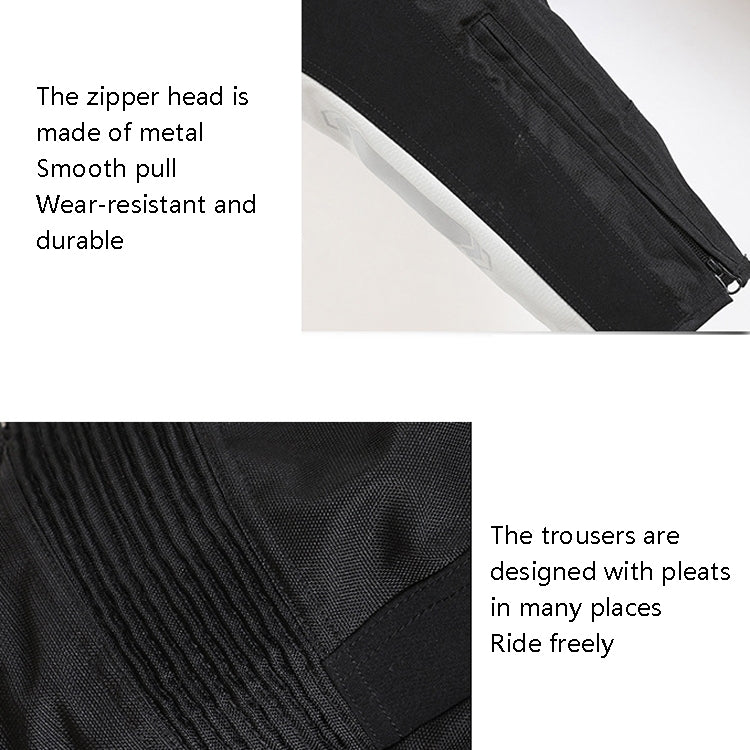 GHOST RACING GR-K06 Motorcycle Riding Trousers Racing Motorcycle Anti-Fall Windproof Keep Warm Pants, Size: XL(Grey) - free shipping - PMC TechLife - Order now!