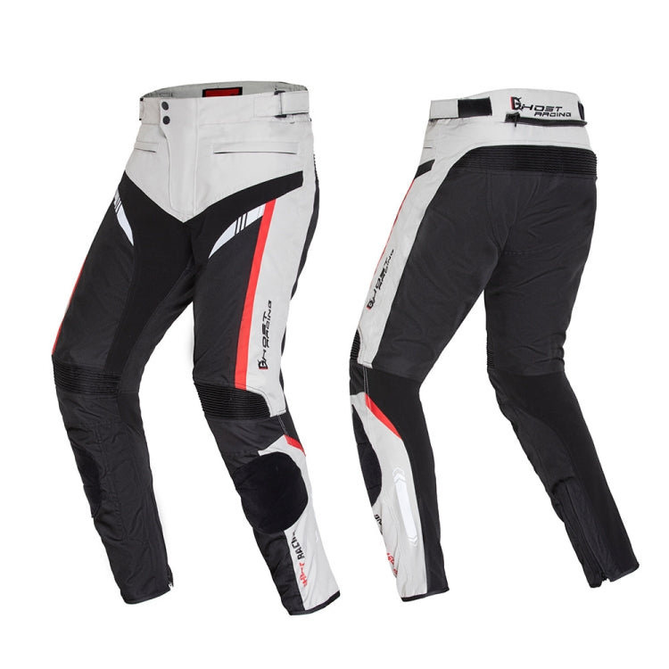 GHOST RACING GR-K06 Motorcycle Riding Trousers Racing Motorcycle Anti-Fall Windproof Keep Warm Pants, Size: XXXXL(Grey) - free shipping - PMC TechLife - Order now!