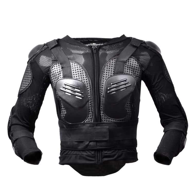 GHOST RACING F060 Motorcycle Armor Suit Riding Protective Gear Chest Protector Elbow Pad Fall Protection Suit, Size: L(Black) - Protective Gear by GHOST RACING | Online Shopping South Africa | PMC TechLife | Buy Now Pay Later Mobicred