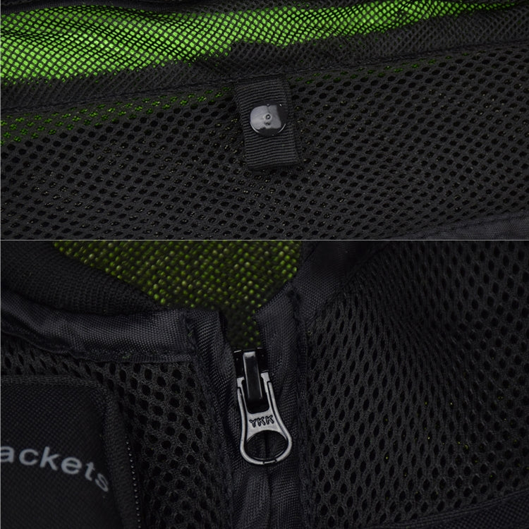 GHOST RACING GR-Y06 Motorcycle Riding Vest Safety Reflective Vest, Size: XXXL(Black) - Protective Gear by GHOST RACING | Online Shopping South Africa | PMC TechLife | Buy Now Pay Later Mobicred